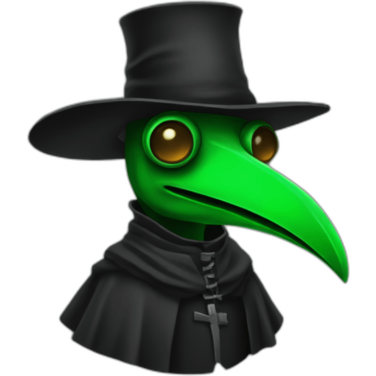 green plague doctor emoji