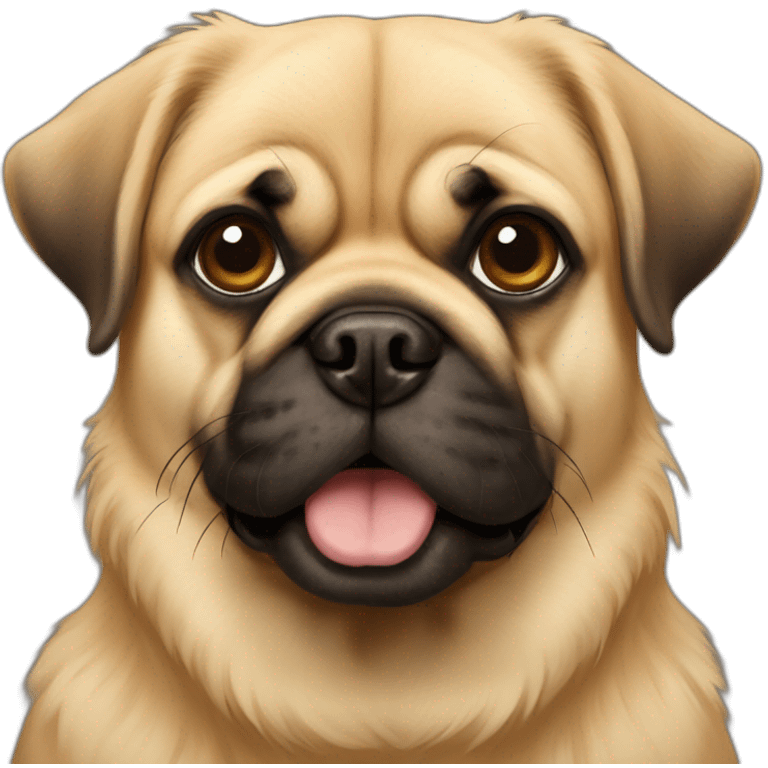 pug and golden retriever emoji