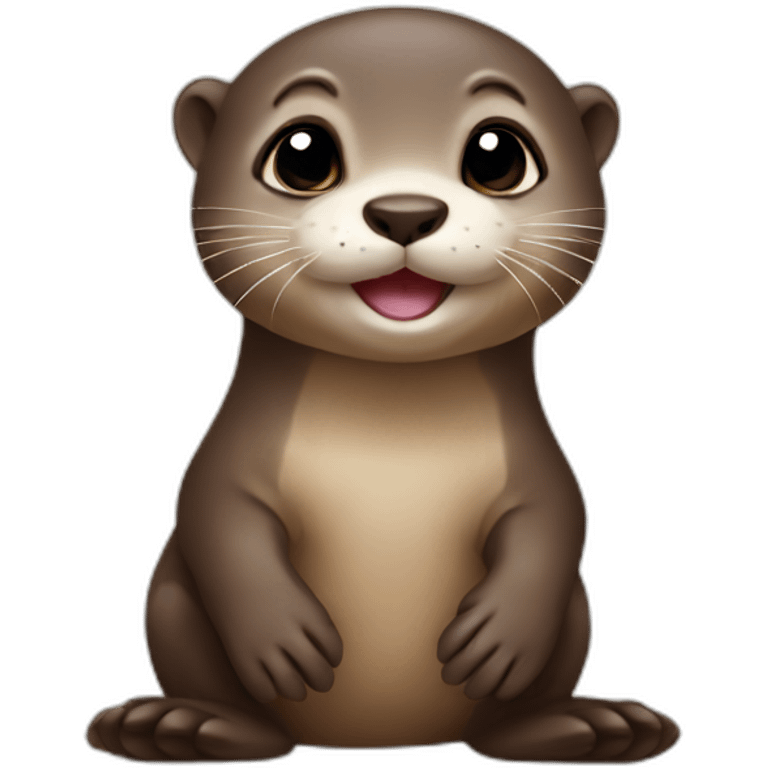 baby otter emoji