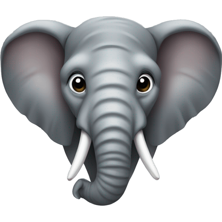 elephant head animal emoji