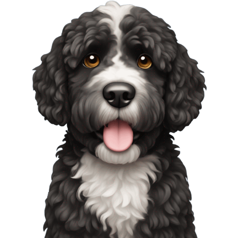 Portuguese water dog emoji