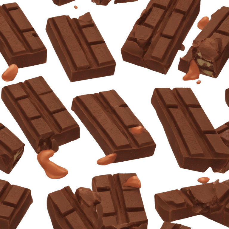 broken kitkat emoji