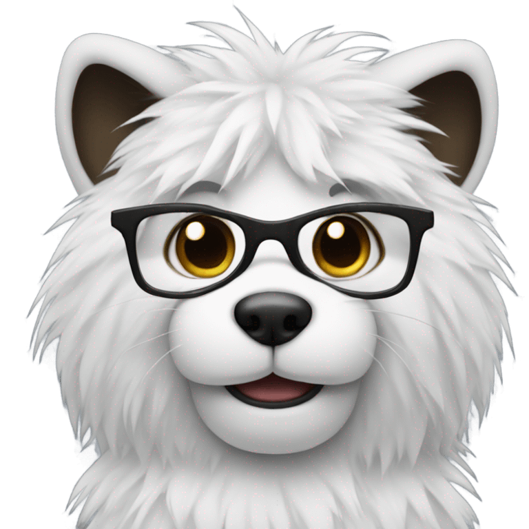 Furry with glasses emoji