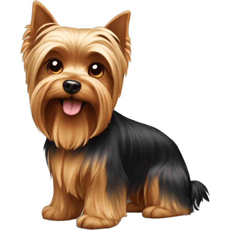 Yorkshire terrier dog emoji