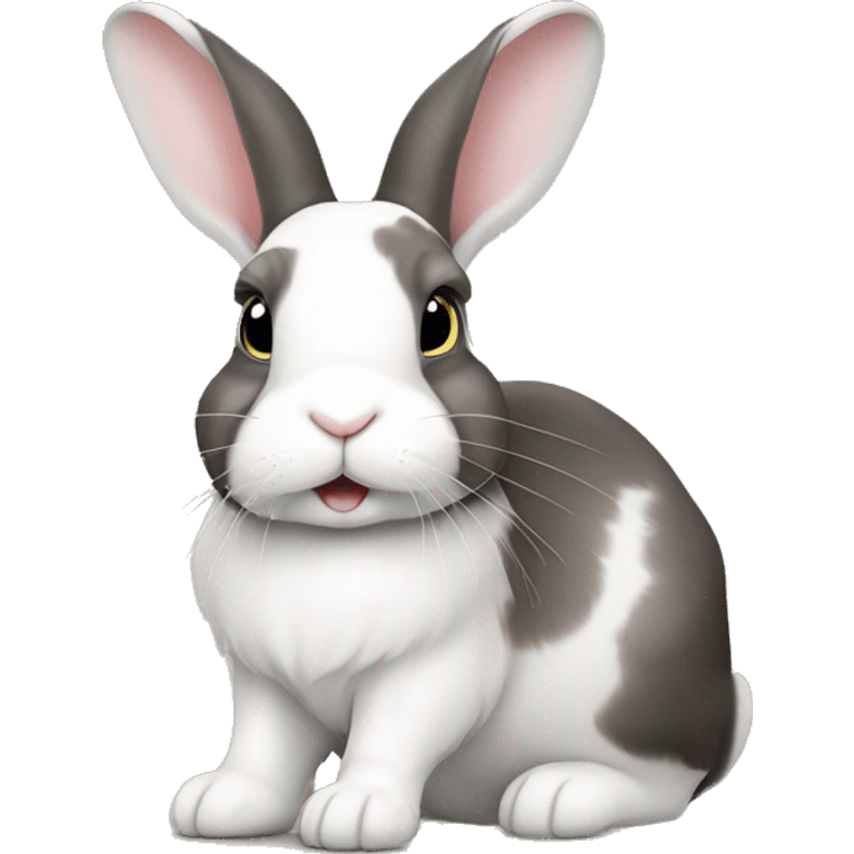 Dutch lop rabbit emoji