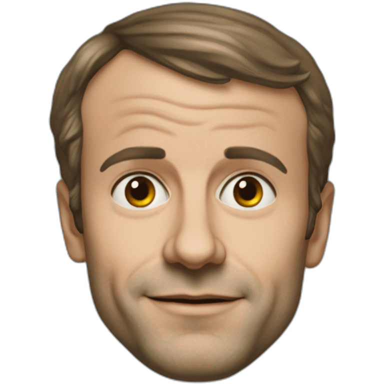 Emanuel macron à 4 pztte emoji