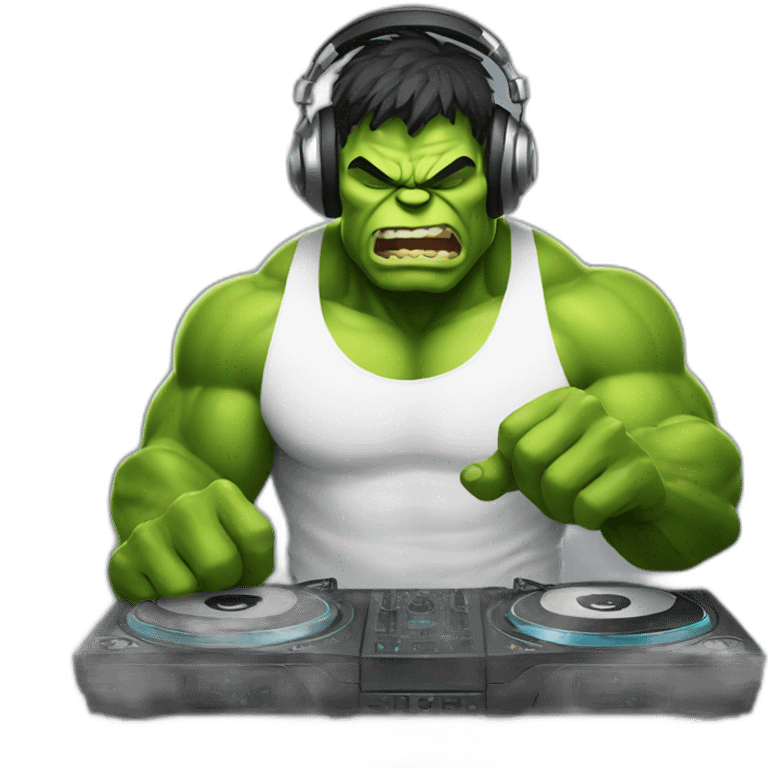 dj hulk emoji