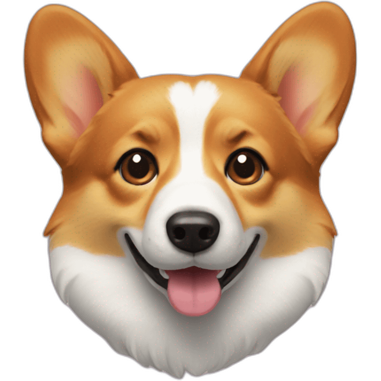 corgi head emoji