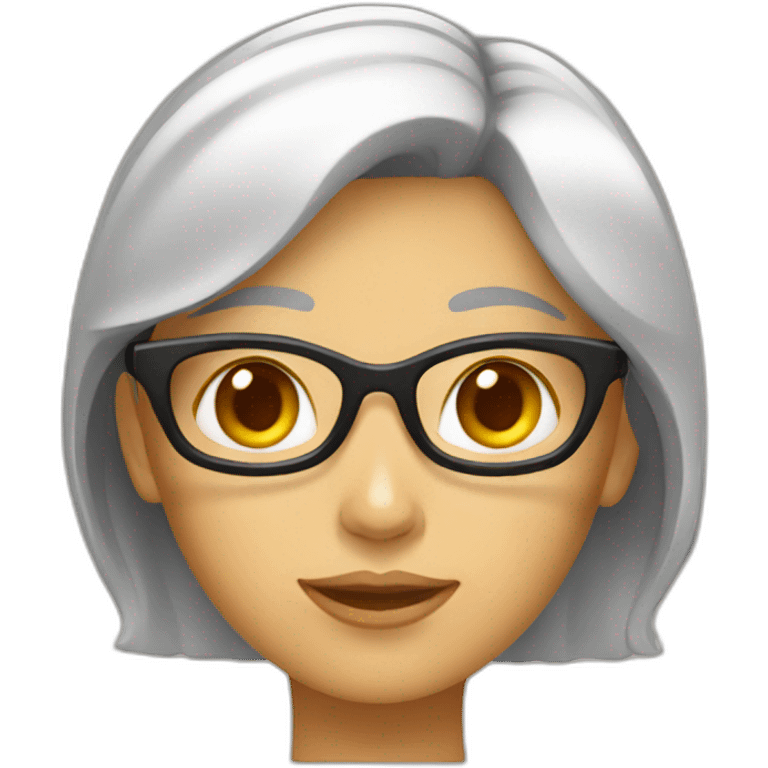 Femme sur chat emoji