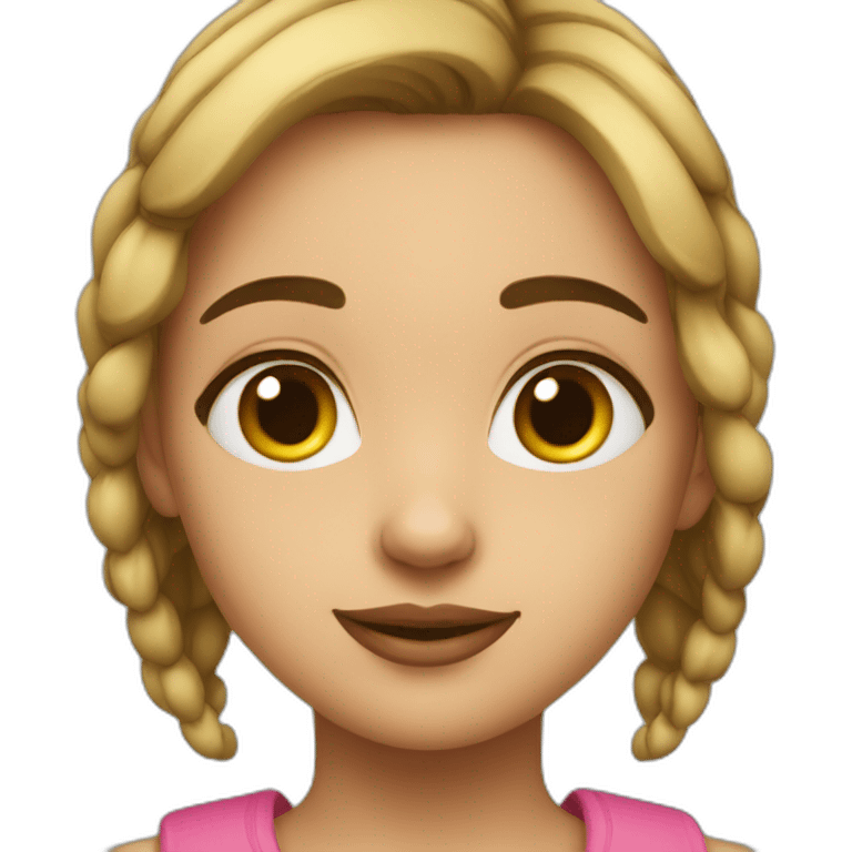 Milana girl emoji