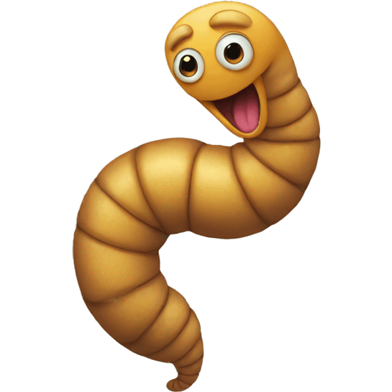 worm emoji