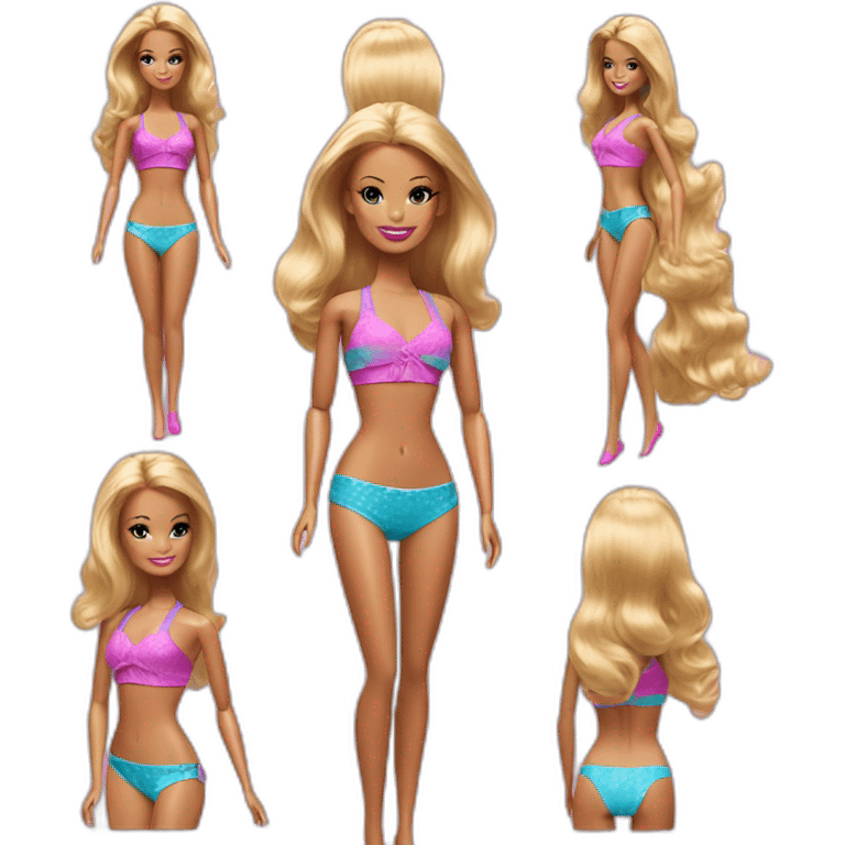 Barbie Doll in Bikini emoji