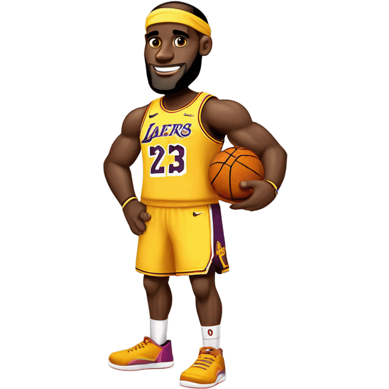 make lebron  emoji