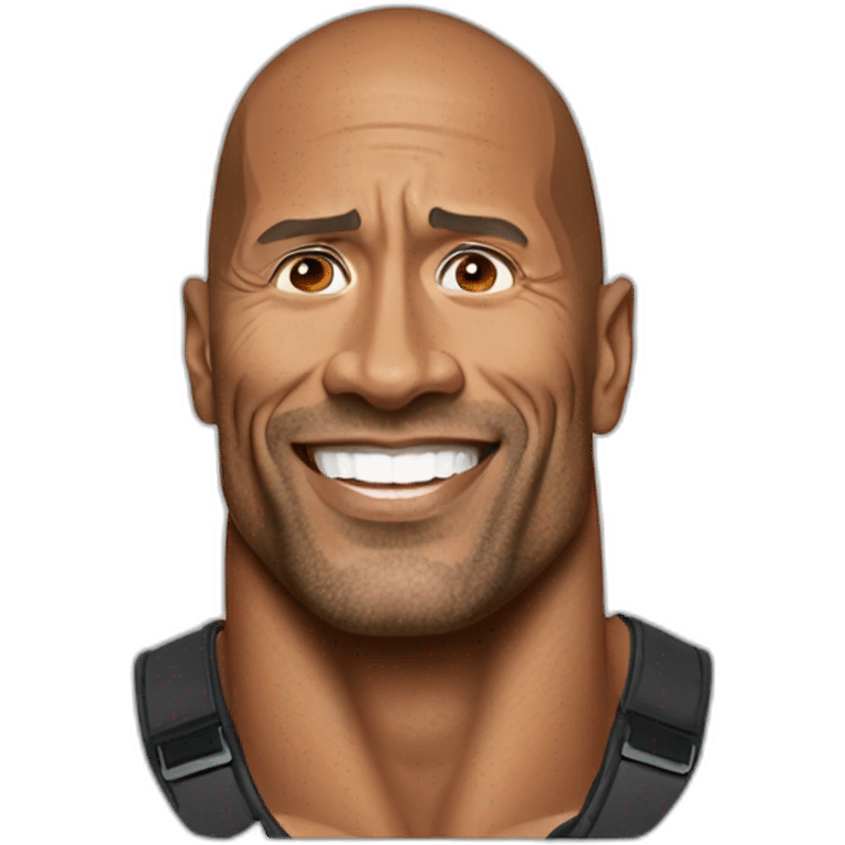 Dwayne johnson emoji