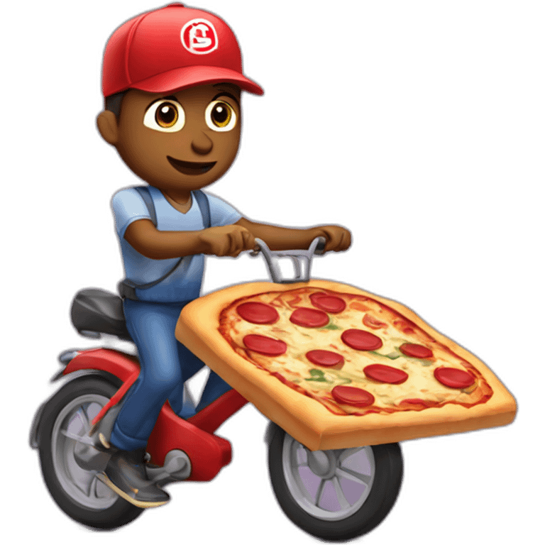 pizza delivery emoji