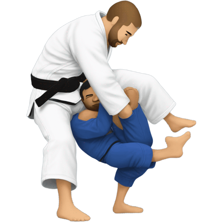 BJJ leg lock  emoji