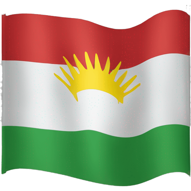 kurdish flag emoji