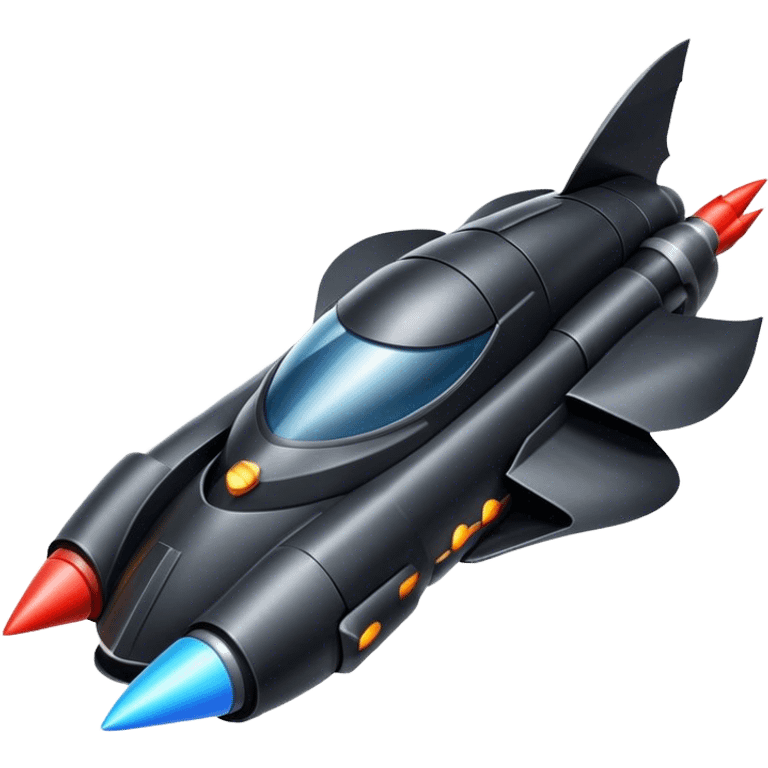 BATMOBIILE IN ROCKET !!! emoji