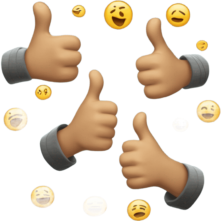 multiple thumbs up  emoji