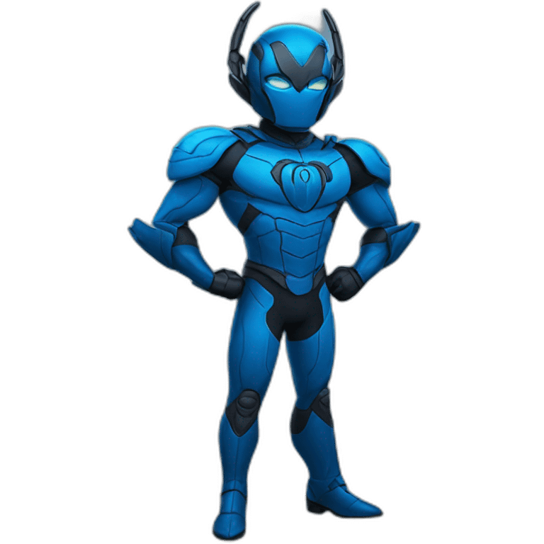 blue beetle emoji