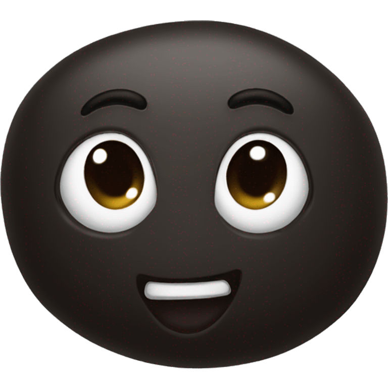 black bean emoji