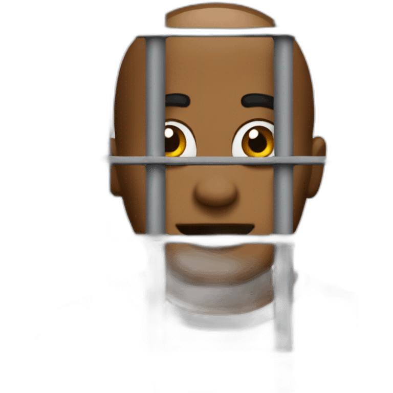 BA behind jail bars emoji