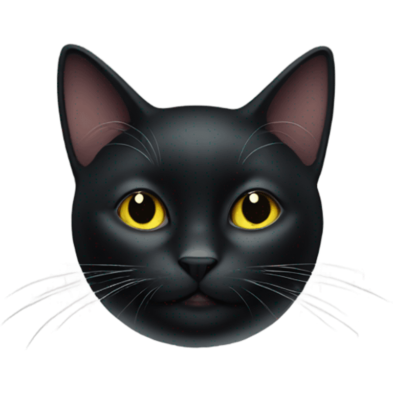 New years black cat emoji