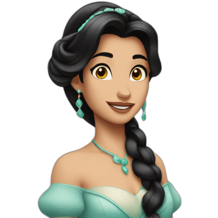 disney jasmine emoji