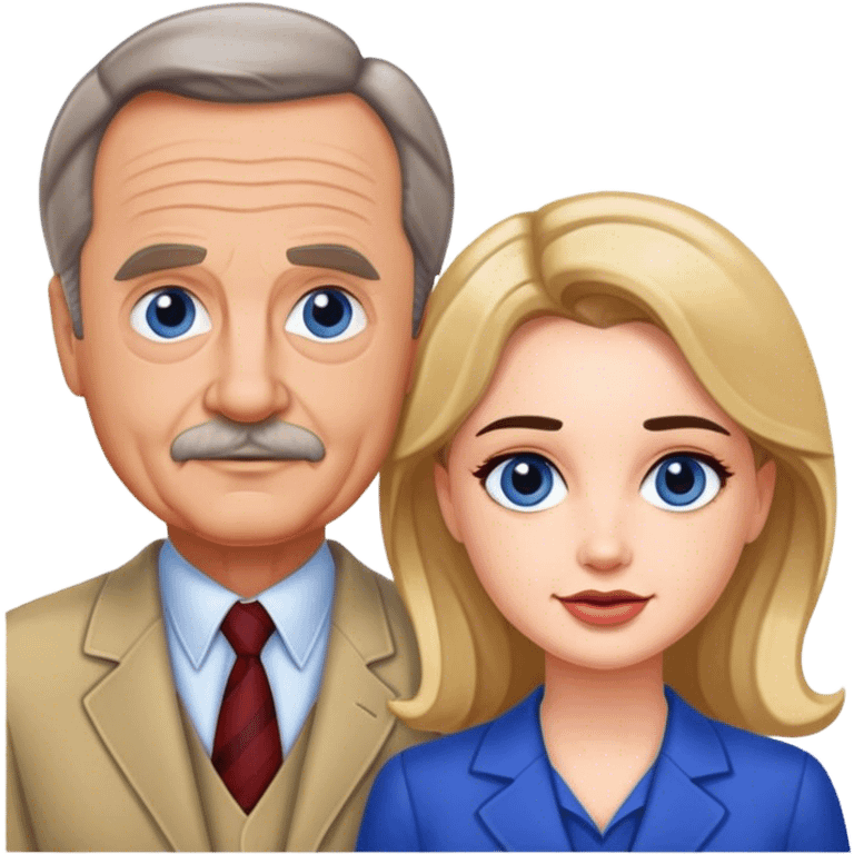 Mr. Feeny and Chelsea  emoji