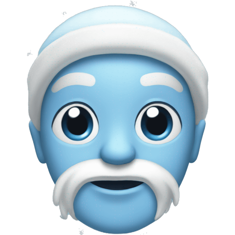 Light blue Christmas  emoji