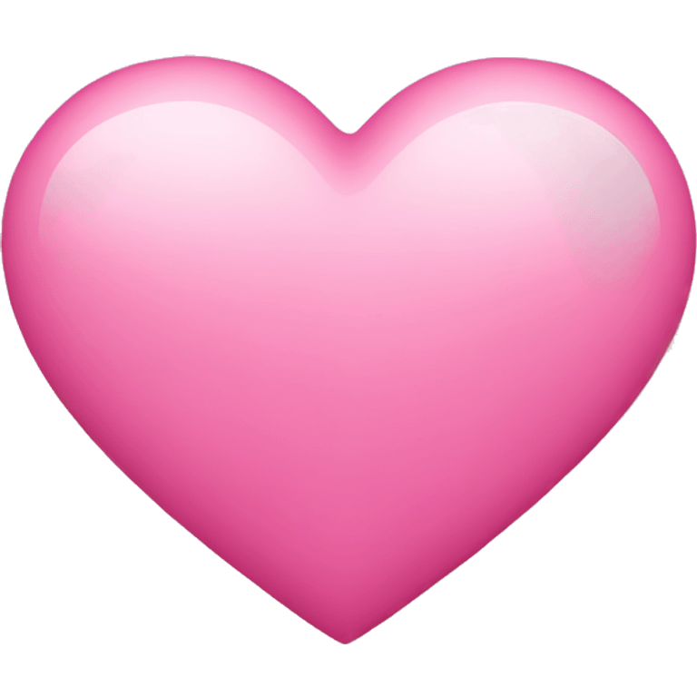 Pink heart emoji