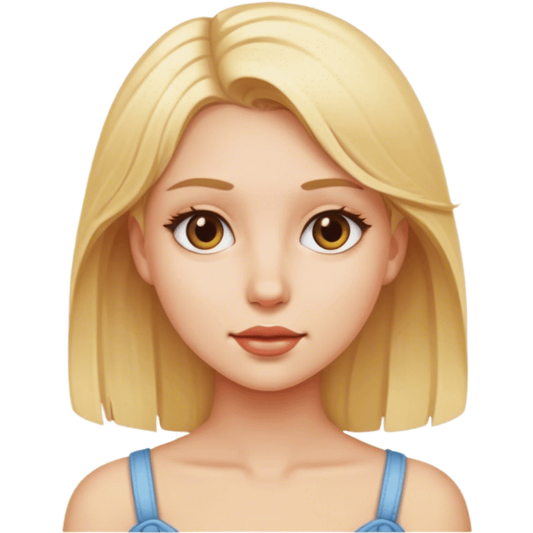 blonde girl  emoji