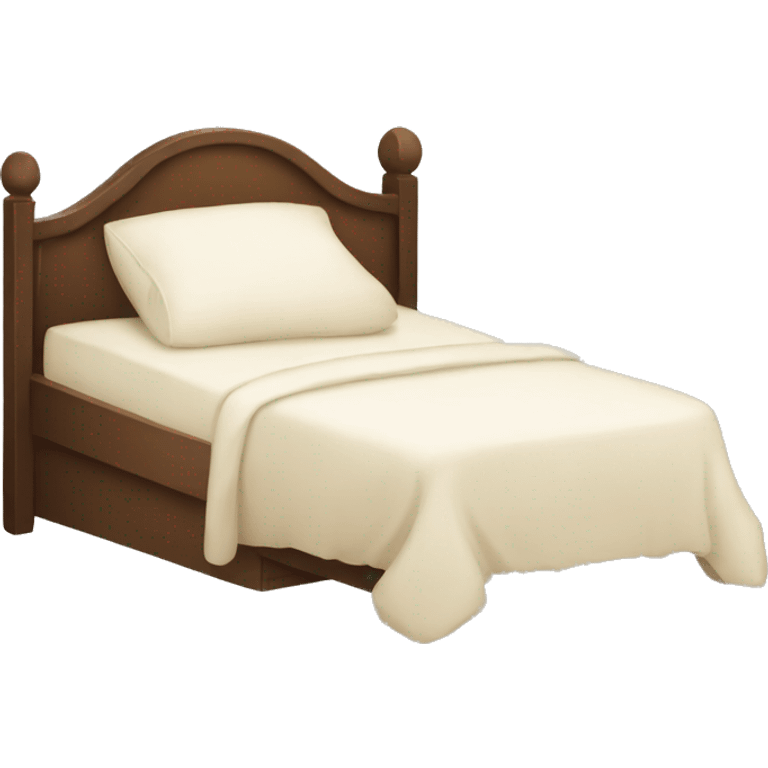 Cute bed emoji