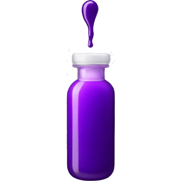 purple ink bottle  emoji