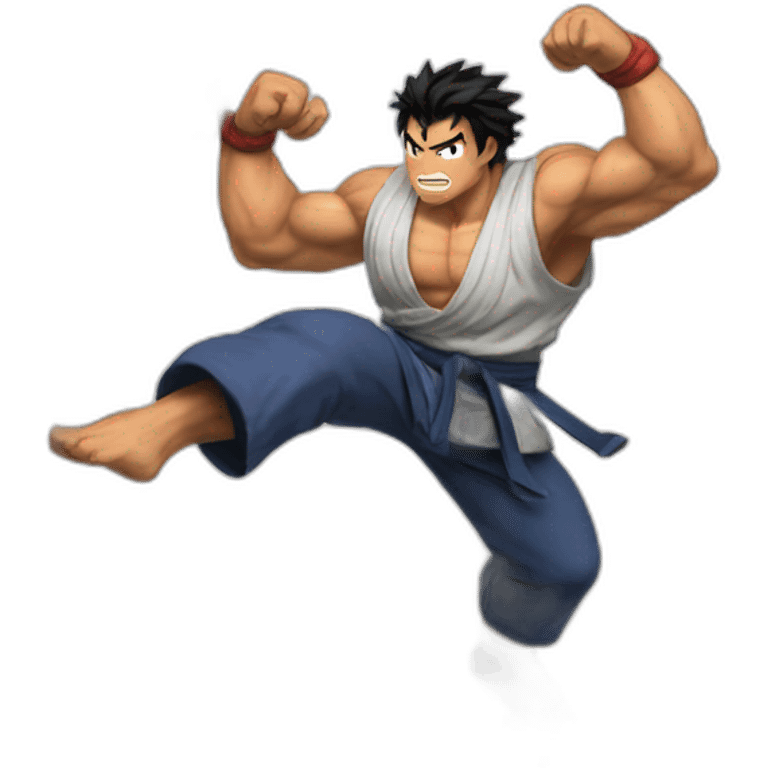 ryu jump street fighter emoji