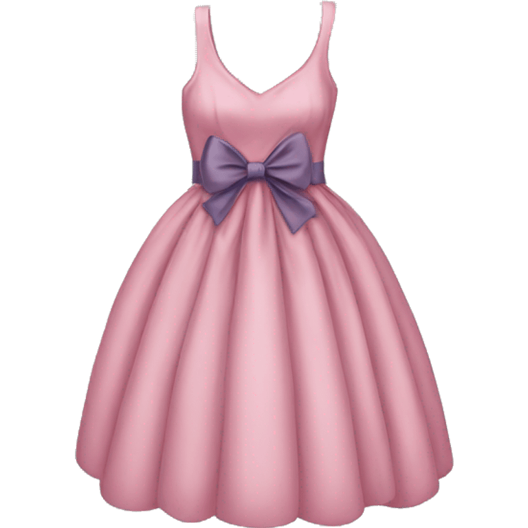 Dress with bow emoji