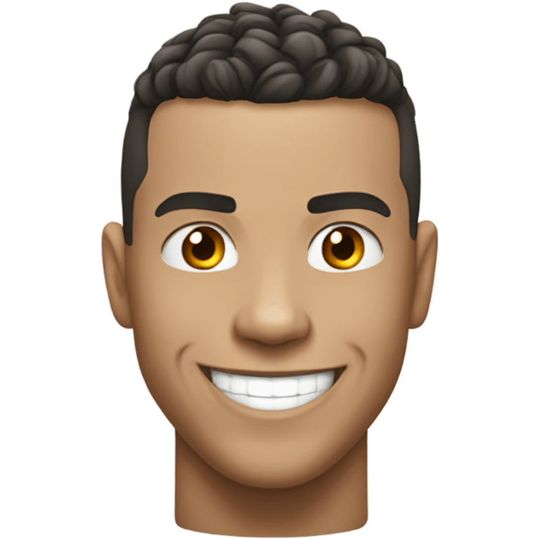 ronaldo smile emoji