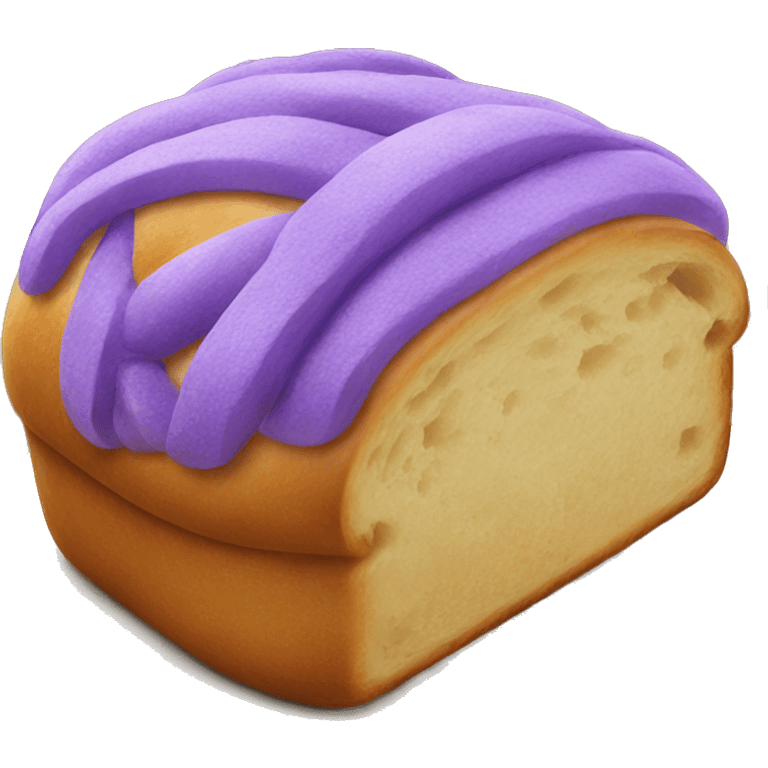 Ube bread emoji