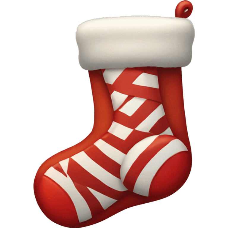 Christmas stocking emoji