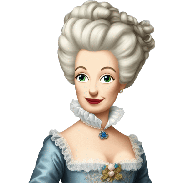 Marie Antoinette emoji