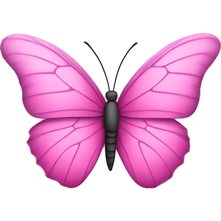 pink butterfly emoji