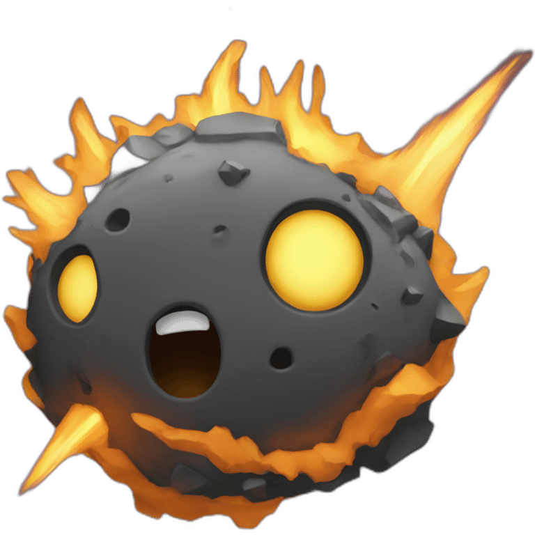 death-meteor emoji