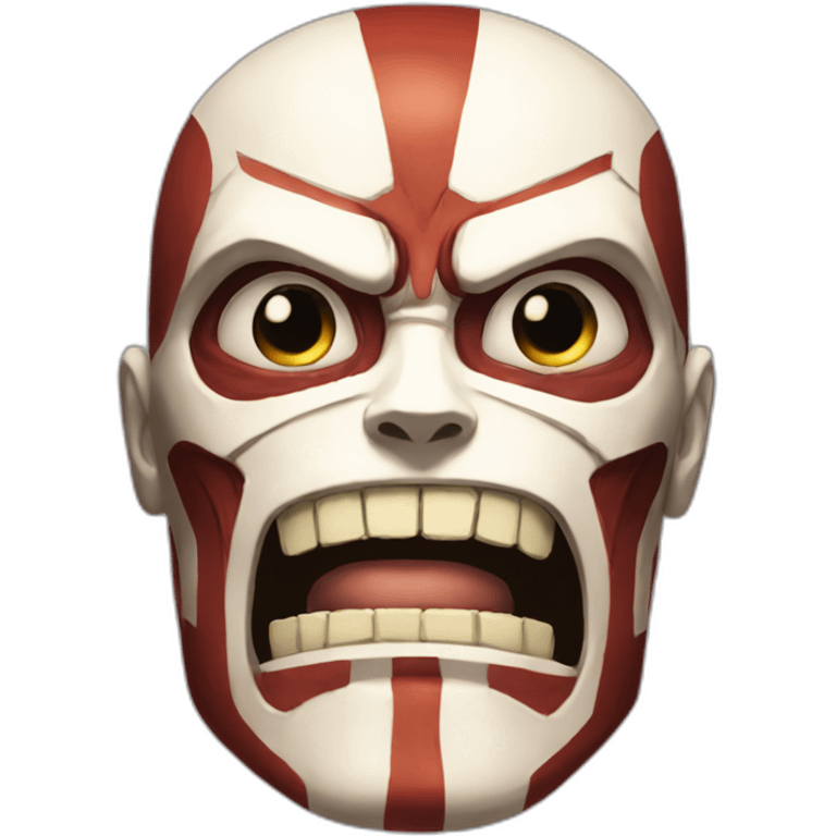 colossal titan face emoji