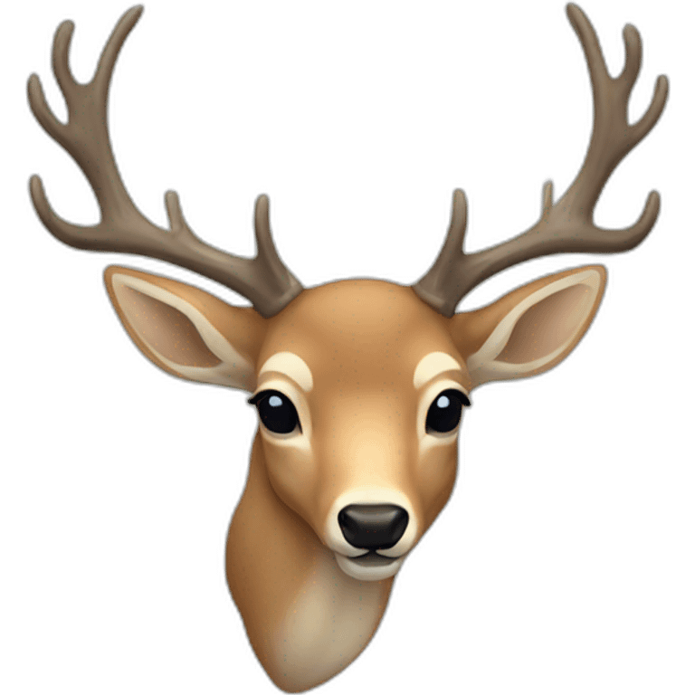 dead deer emoji