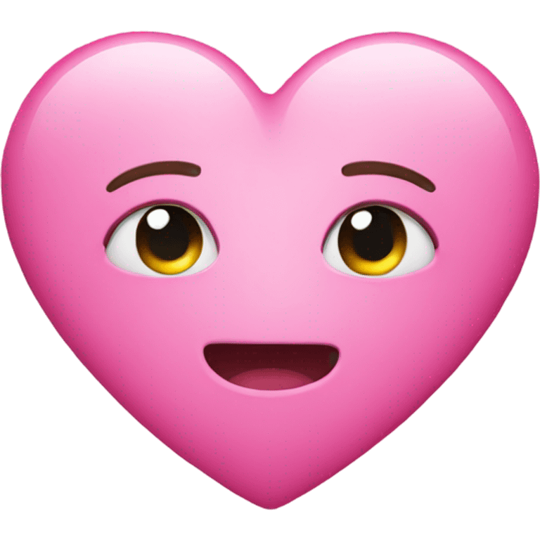 Pink heart emoji