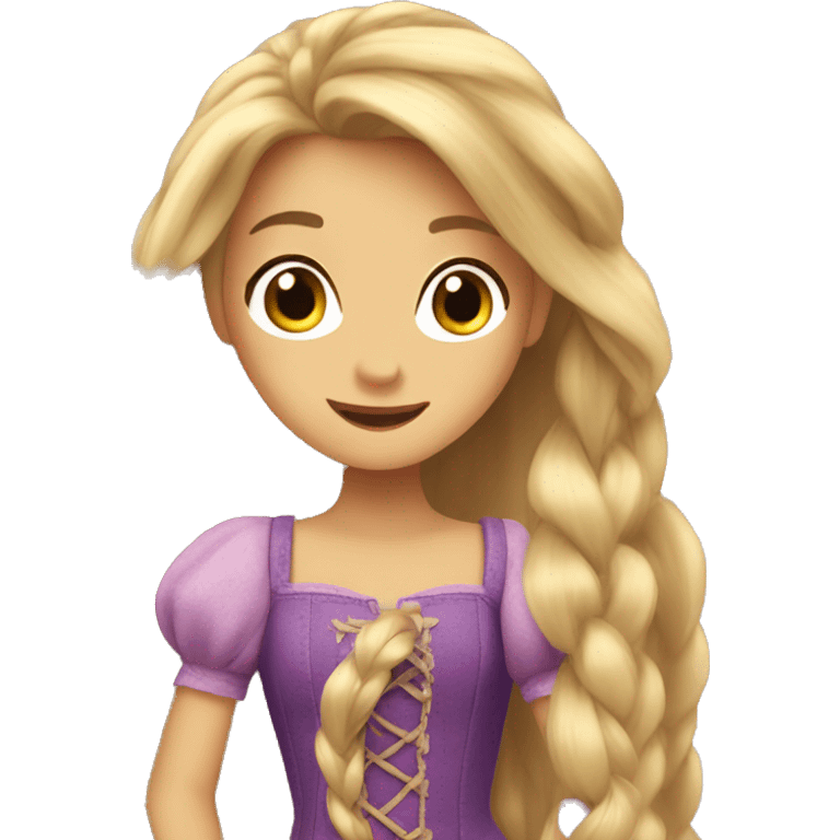 Rapunzel emoji