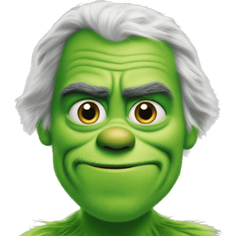 henry cavill as grinch emoji