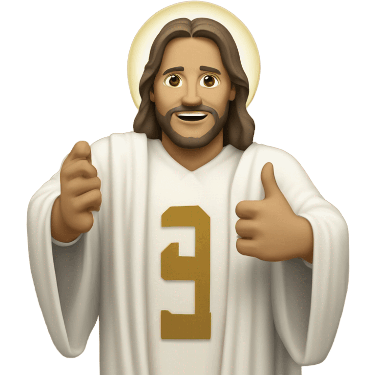 Touchdown Jesus emoji