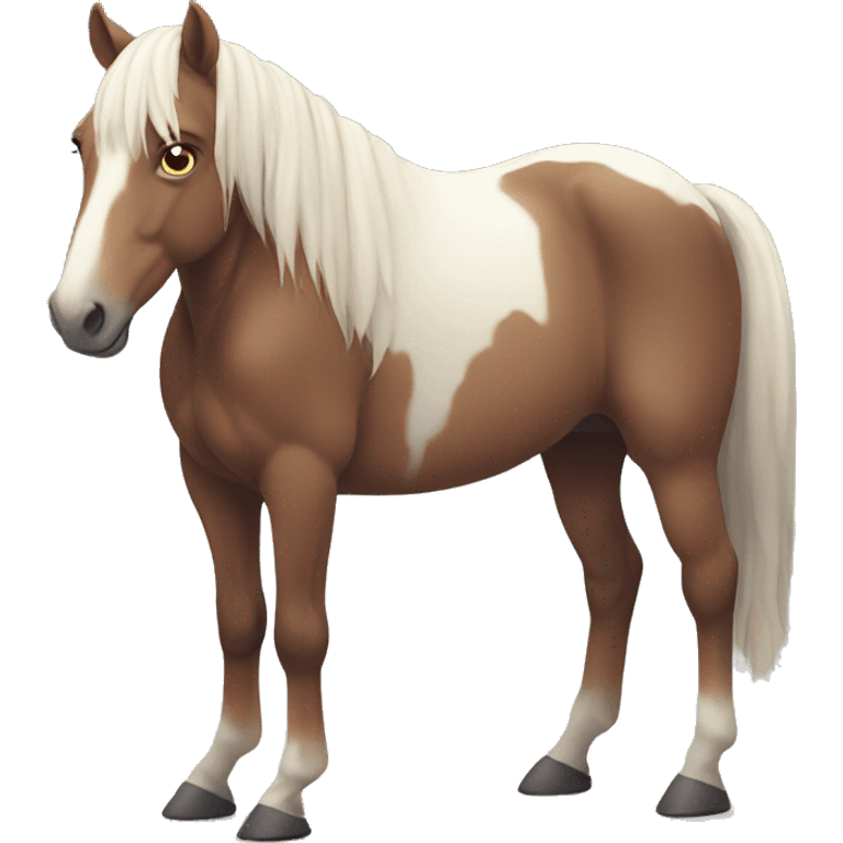 Sad Horse emoji emoji