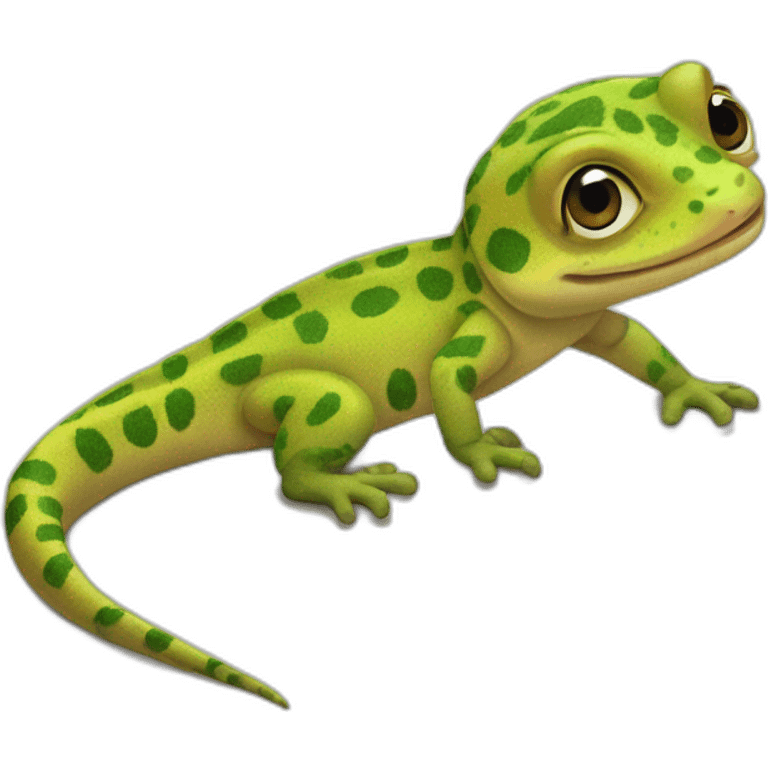 Gecko léopard emoji